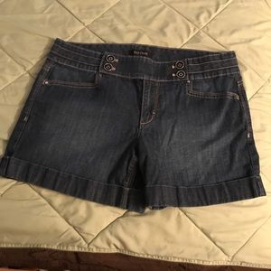 White House/Black Market Jean Shorts